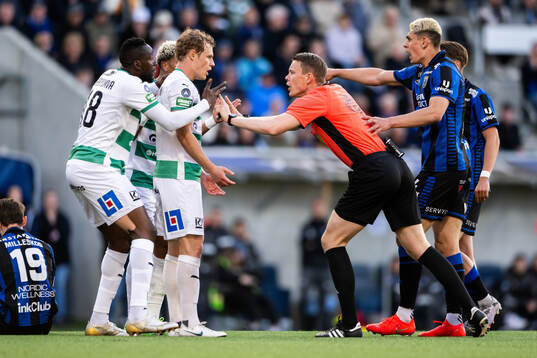 Västerås Frederic Nsabiyumva, Herman Magnusson, Domare