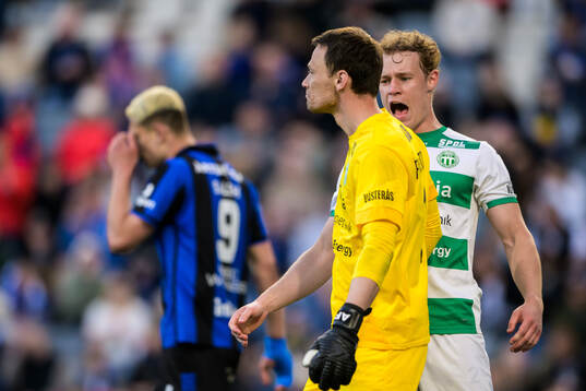 Västerås Anton Fagerström och Herman Magnusson jublar