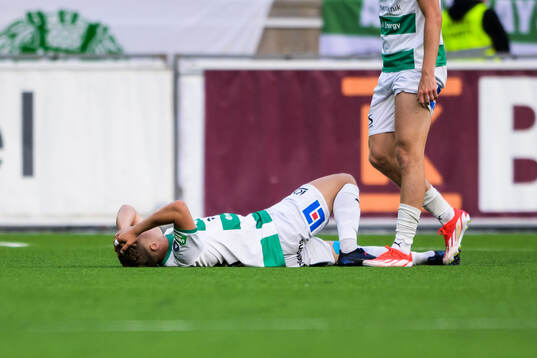 Västerås Simon Gefvert har ont