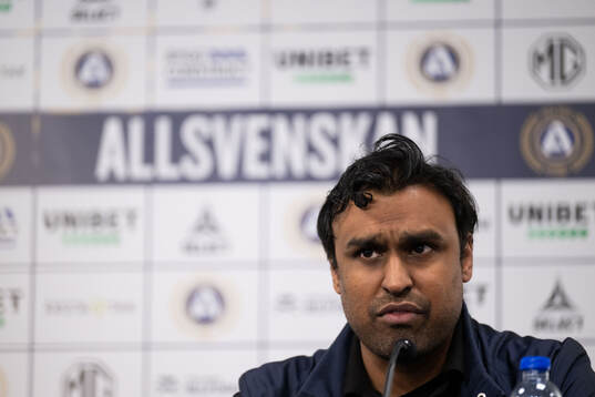 Västerås tränare Kalle Karlsson