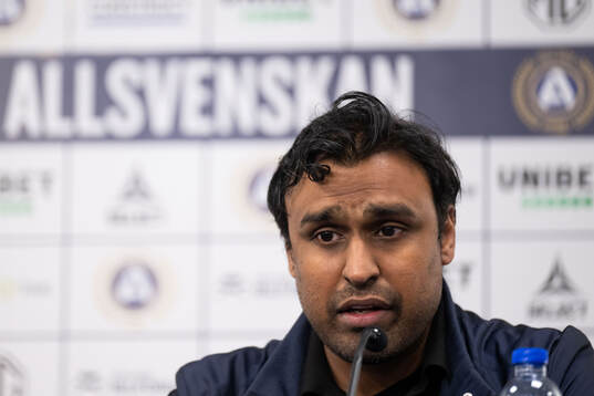 Västerås tränare Kalle Karlsson