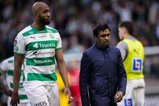 Västerås Jabir Abdihakim Ali och tränare Kalle Karlsson