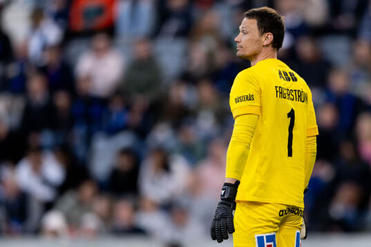 Västerås målvakt Anton Fagerström