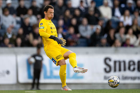 Västerås målvakt Anton Fagerström