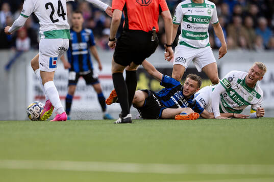 Sirius Melker Heier och Västerås Simon Johansson
