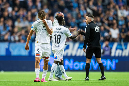 Halmstads Birnir Ingason deppar