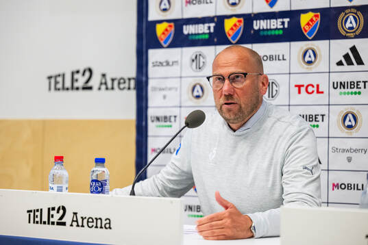 Halmstads tränare Magnus Haglund