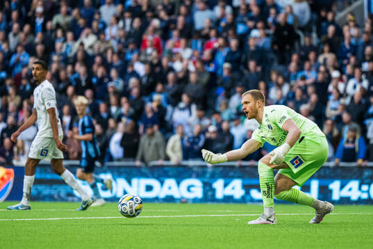 Halmstads målvakt Tim Erlandsson