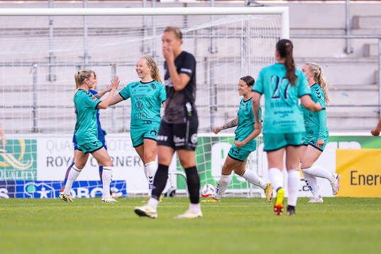 Kristianstads Hlin Eiriksdottir jublar