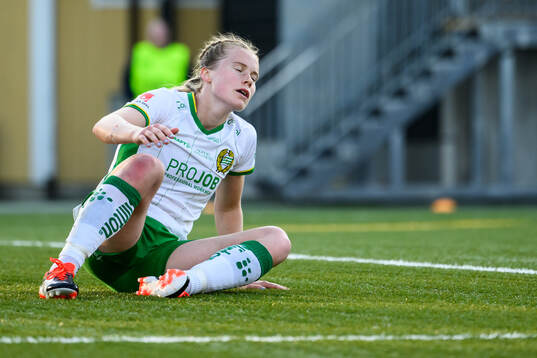 Hammarbys Julie Blakstad deppar