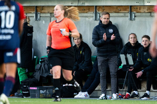 Hammarbys tränare Martin Sjögren