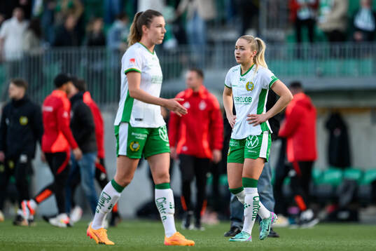 Hammarbys Anna Jøsendal deppar