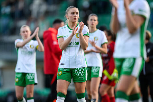 Hammarbys Anna Jøsendal deppar