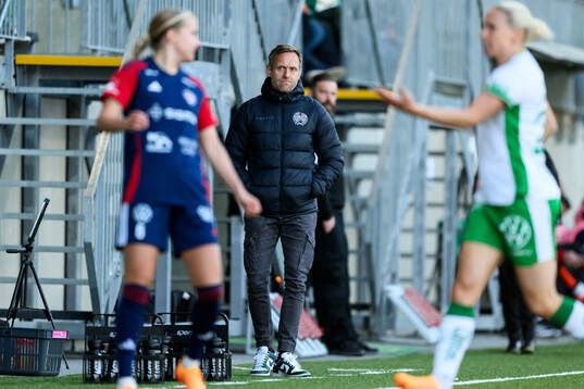 Hammarbys tränare Martin Sjögren