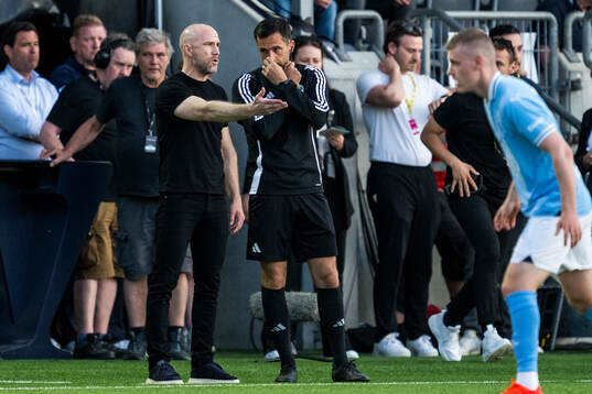 Malmö FFs tränare Henrik Rydström