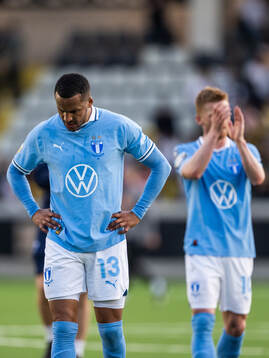 Malmö FFs Martin Olsson deppar