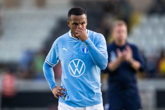 Malmö FFs Martin Olsson deppar