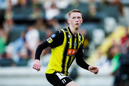 Häckens Julius Lindberg jublar