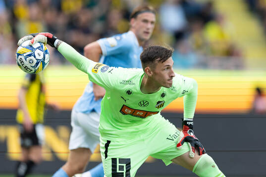 Häckens målvakt Andreas Linde
