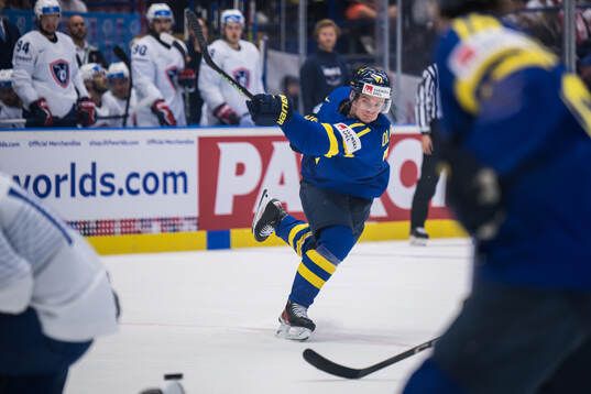 Victor Olofsson of Sweden