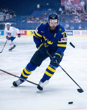 Victor Hedman of Sweden