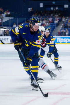Rasmus Dahlin of Sweden