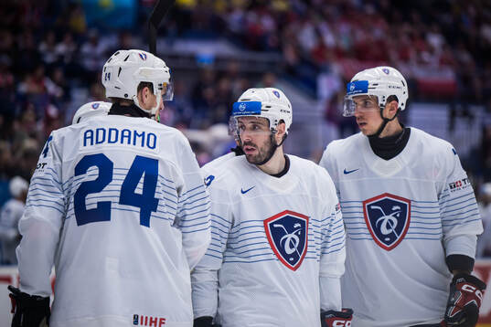 Valentin Claireaux of France looks dejected