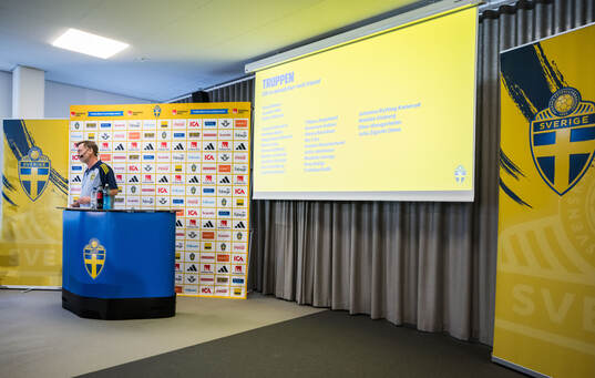 Peter Gerhardsson, head coach of the Swedish women's