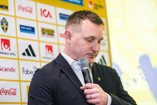 Kim Källström, head of football at the Swedish football