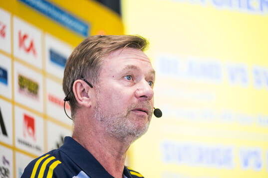 Peter Gerhardsson, head coach of the Swedish women's