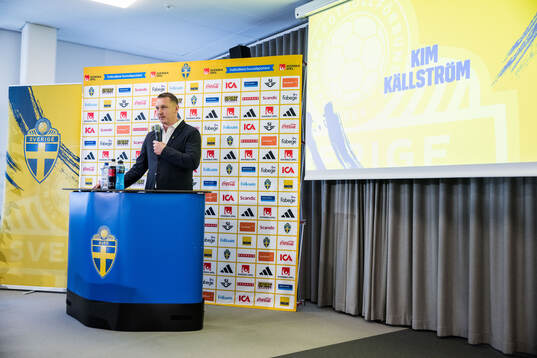 Kim Källström, head of football at the Swedish football