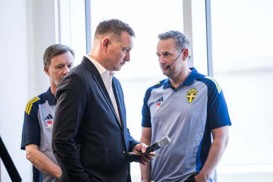 Kim Källström, head of football at the Swedish football