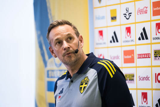 Martin Qvarmans Möller, head coach of the Swedish under-23