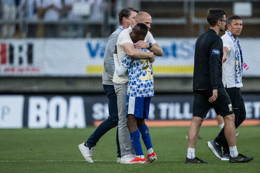 IFK Göteborgs tränare Jens Berthel Askou och Malick