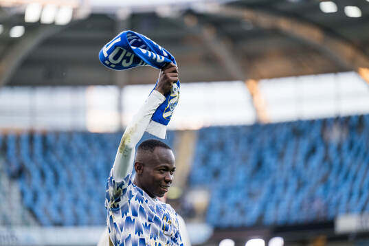 IFK Göteborgs Malick Junior Yalcouye jublar
