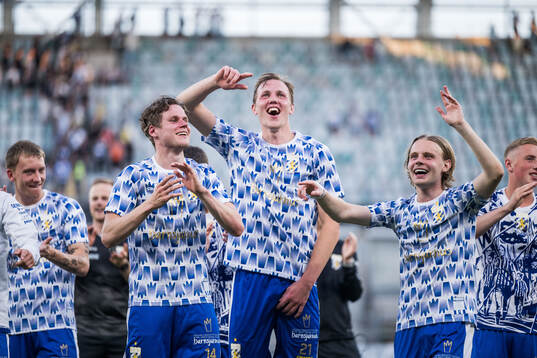 IFK Göteborgs Gustaf Norlin, Adam Carlén och Oscar