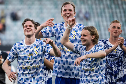 IFK Göteborgs Gustaf Norlin, Adam Carlén och Oscar