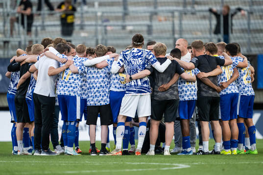 IFK Göteborgs spelare samlas