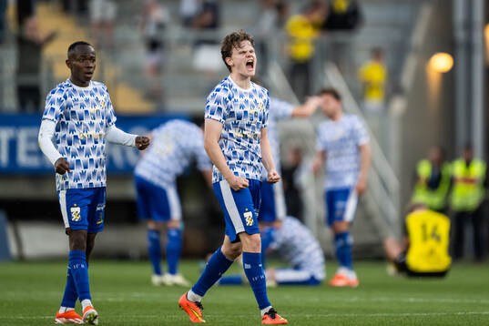IFK Göteborgs Malick Junior Yalcouye och Kolbeinn