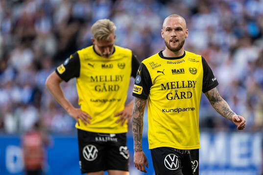 Mjällbys Adam Ståhl deppar