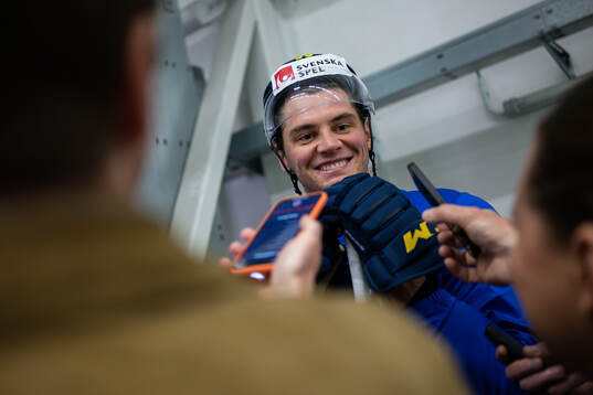 André Burakovsky of Sweden