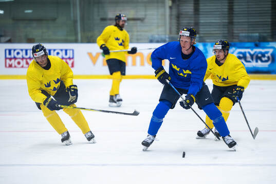 Isac Lundeström, Rasmus Dahlin and Jesper Frödén of