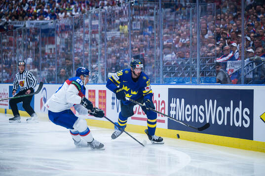 Michal Ivan of Slovakia and Marcus Pettersson of Sweden