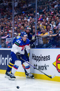 Michal Ivan of Slovakia and Marcus Pettersson of Sweden