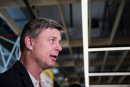 Head coach Jon Dahl Tomasson of the Swedish national