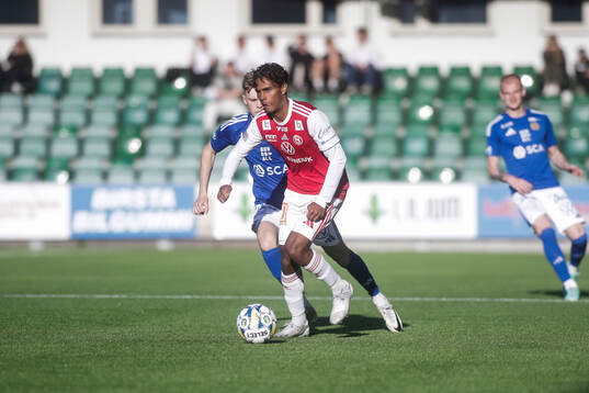 GIF Sundsvalls Gustav Nordh och Sandvikens IFs Jonathan