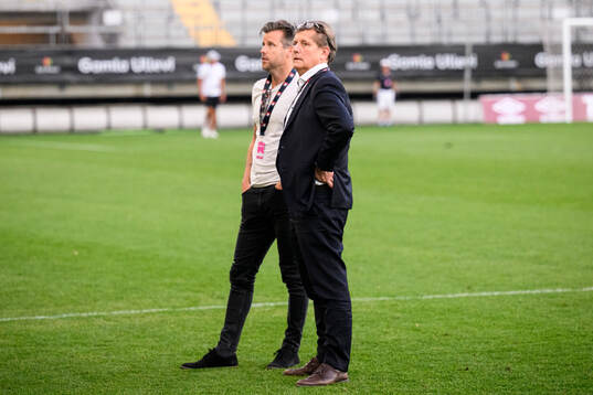 Örgrytes sportchef Pontus Farnerud och Ordförande Terje