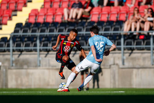 Östersunds Erick Brendon Pinheiro Da Silva och Gefles