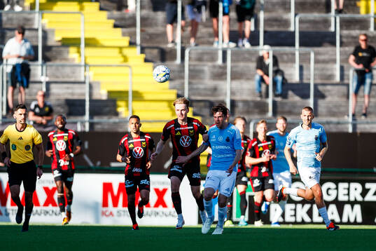 Östersunds Simon Marklund och Gefles Samuel Adrian