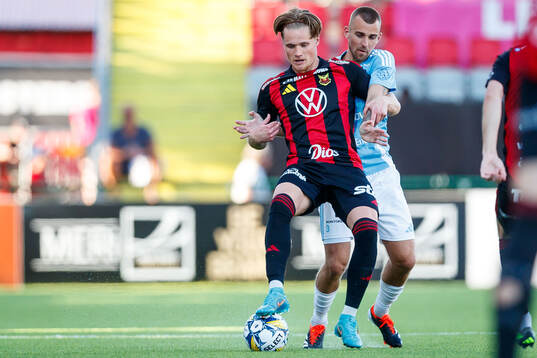 Östersunds Sebastian Karlsson Grach och Gefles Jesper